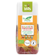 BIO PLANET Galaretki owocowe bez żelatyny BIO 100g