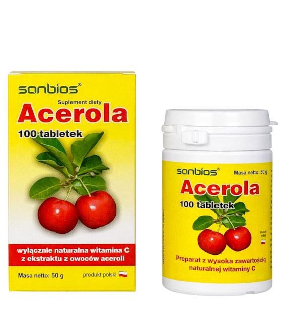 SANBIOS Acerola 100 tabl.