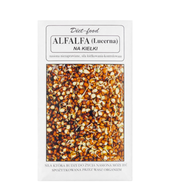 Alfalfa lucerna na kiełki 80g DIETFOOD