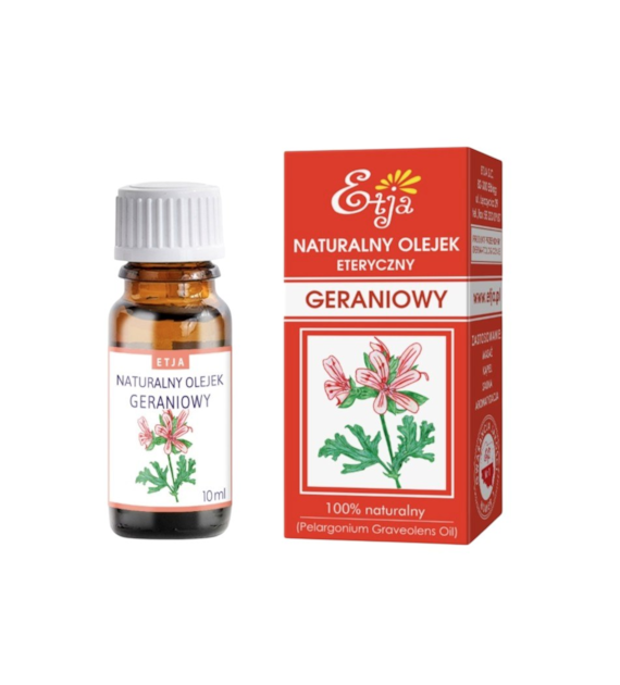 ETJA Olejek eteryczny naturalny - Geraniowy 10ml