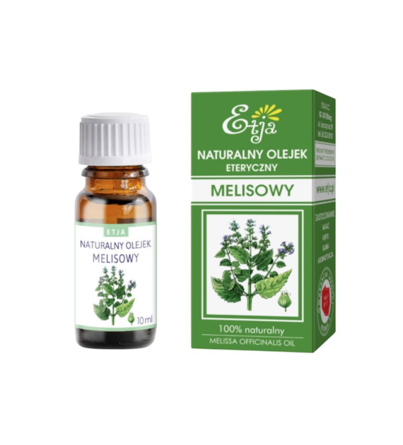 ETJA Olejek eteryczny naturalny - Melisowy 10ml