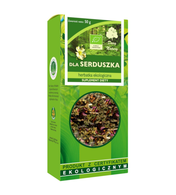Herbatka Dla Serduszka BIO 50g DARY NATURY
