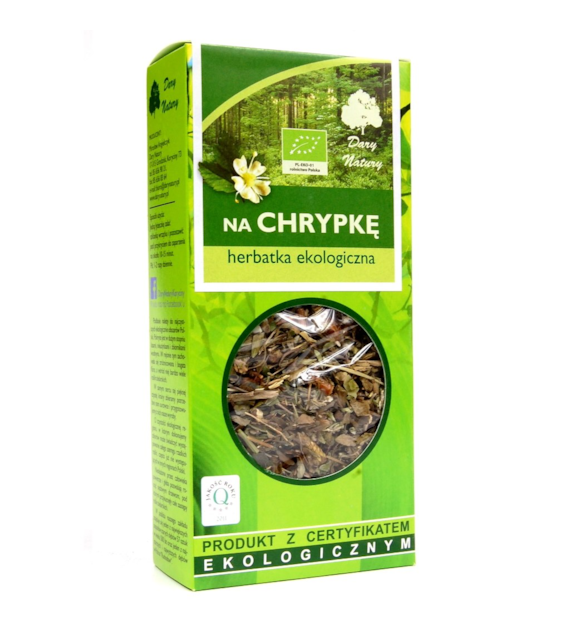 Herbatka Na chrypkę BIO 50g DARY NATURY