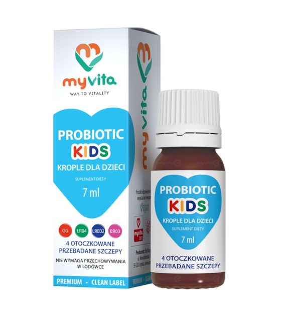 MyVita Probiotic kids krople dla dzieci 7ml