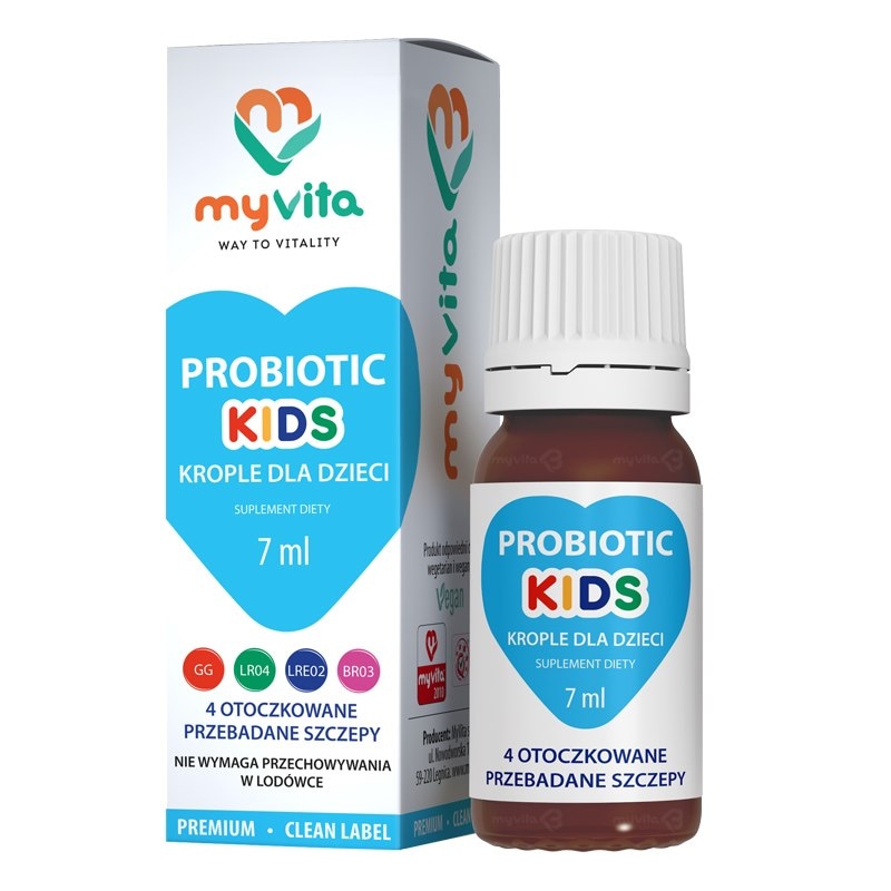 MyVita Probiotic kids krople dla dzieci 7ml