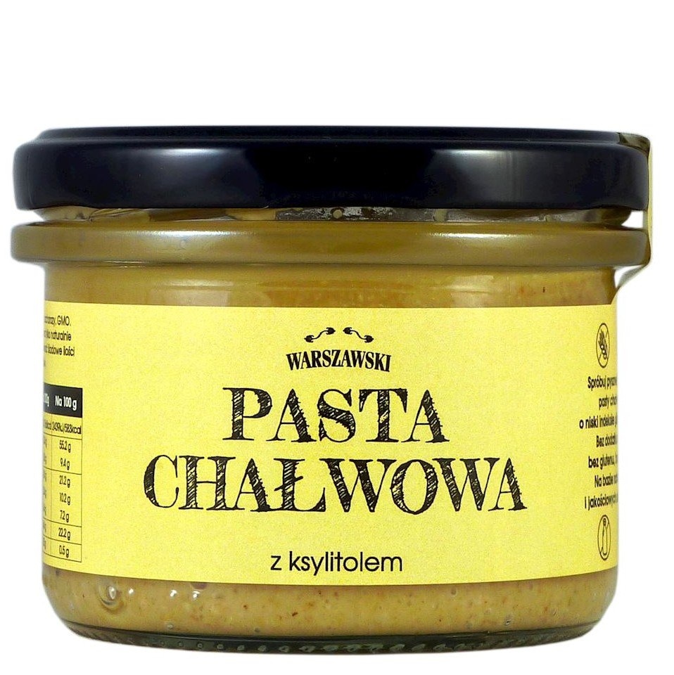 WARSZAWSKA Pasta Chałwowa z ksylitolem 200g