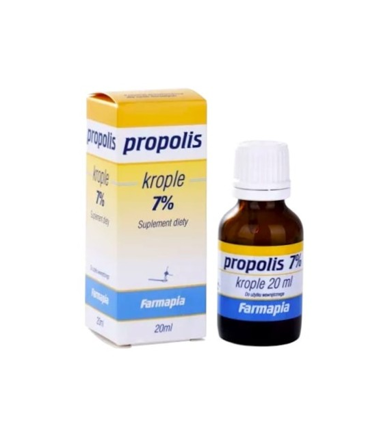 Propolis krople 7% 20ml FARMAPIA