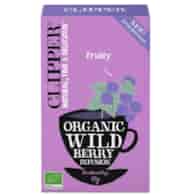 CLIPPER Herbatka Wild Berry z czarną porzeczką i maliną BIO 20*2,5g