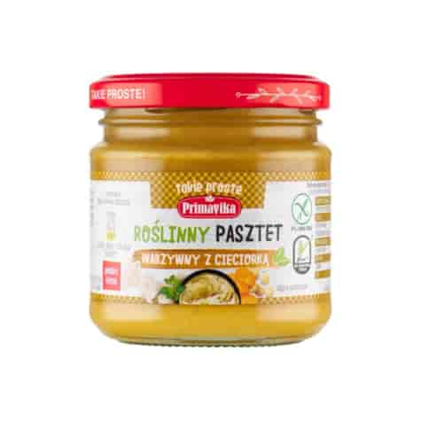 PRIMAVIKA Pasztet warzywny z cieciorką roślinny 160g
