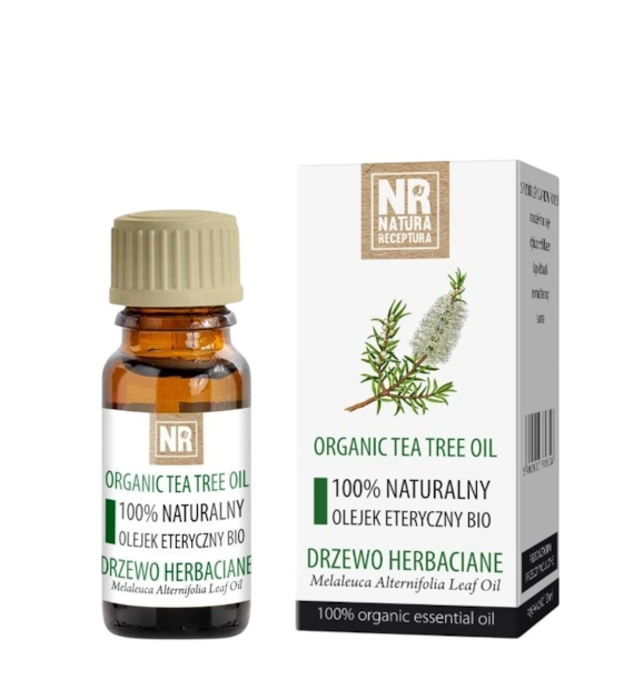 Olejek eteryczny naturalny EKO z Drzewa Herbacianego 10ml NATURA RECEPTURA