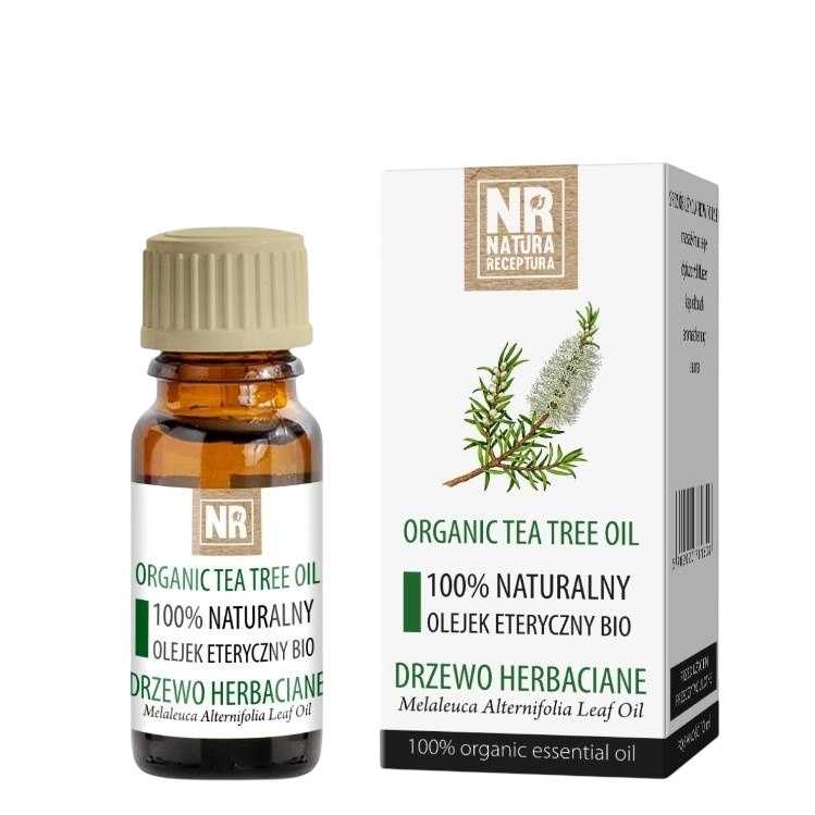 Olejek eteryczny naturalny EKO z Drzewa Herbacianego 10ml NATURA RECEPTURA