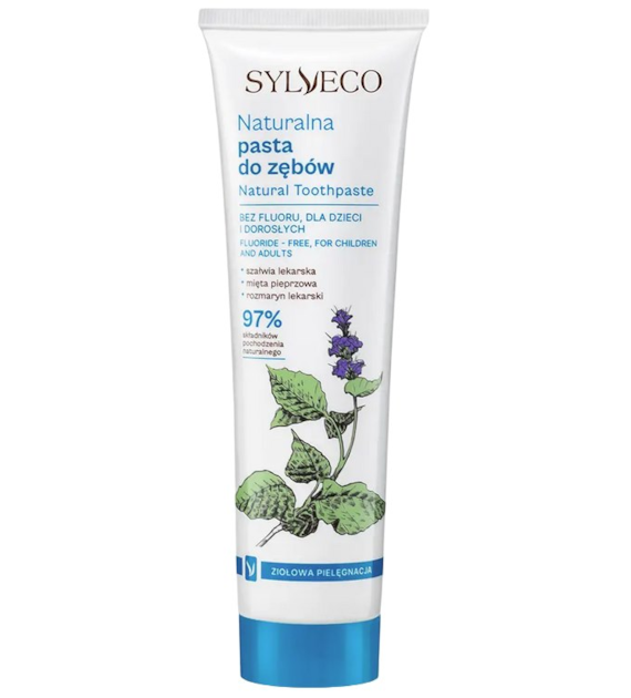 Pasta do zębów naturalna bez fluoru 100ml SYLVECO