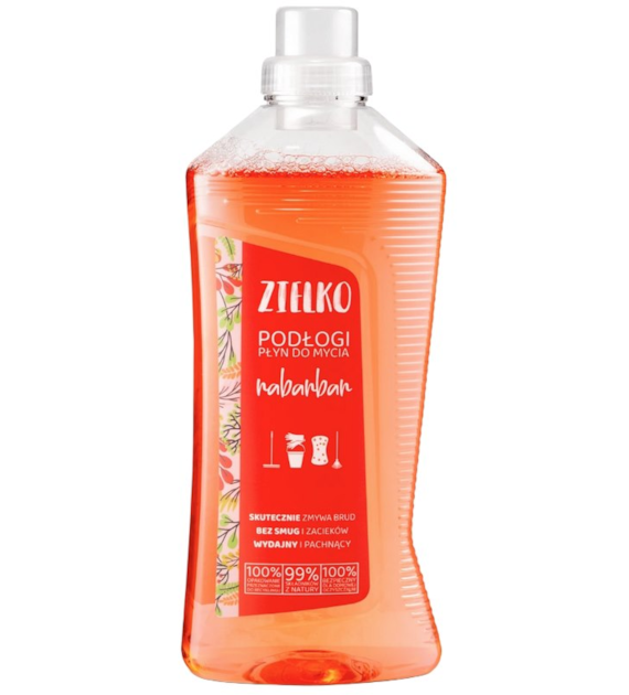 ZIELKO PODŁOGI Płyn do mycia Rabarbar 1000ml