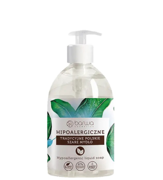 Mydło tradycyjne polskie szare w płynie 500ml BARWA