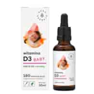 AURA HERBALS Witamina D3 Baby 400IU - krople 30ml