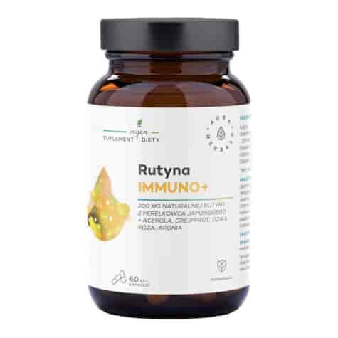 AURA HERBALS Rutyna Immuno+ 60 veg. kaps.