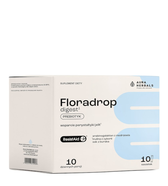 AURA HERBALS Floradrop digest prebiotyk 10 saszetek