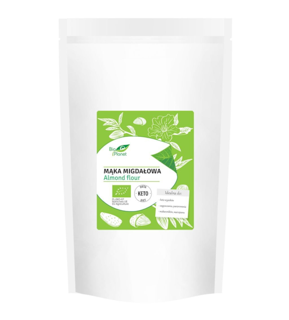 BIO PLANET Mąka migdałowa BIO 400g