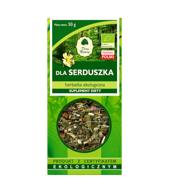 Herbatka Dla Serduszka BIO 50g DARY NATURY