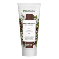 EkaMedica Żel do nóg kasztanowiec + miłorząb + babka + perełkowiec 200ml