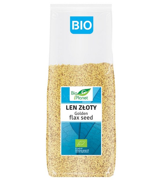 BIO PLANET Len złoty BIO 1kg