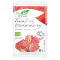 BIO PLANET Kisiel o smaku truskawkowym z truskawkami BIO 38g