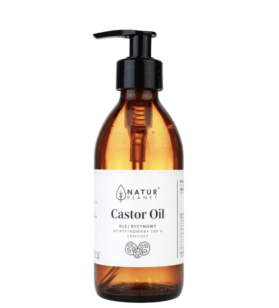 Olej Rycynowy kosmetyczny 200ml NATUR PLANET