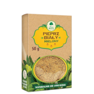 Pieprz biały mielony 60g DARY NATURY