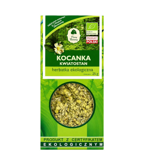 Kocanka kwiatostan BIO 25g DARY NATURY