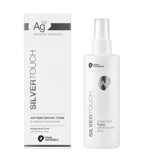 Antybakteryjny tonik ze srebrem monojonowym Ag123 200ml INVEX REMEDIES