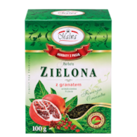 Herbata zielona z owocem granatu 100g MALWA