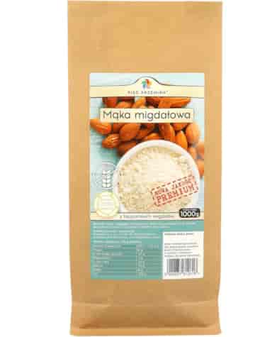 PIĘĆ PRZEMIAN Mąka migdałowa PREMIUM bezglutenowa 1000g