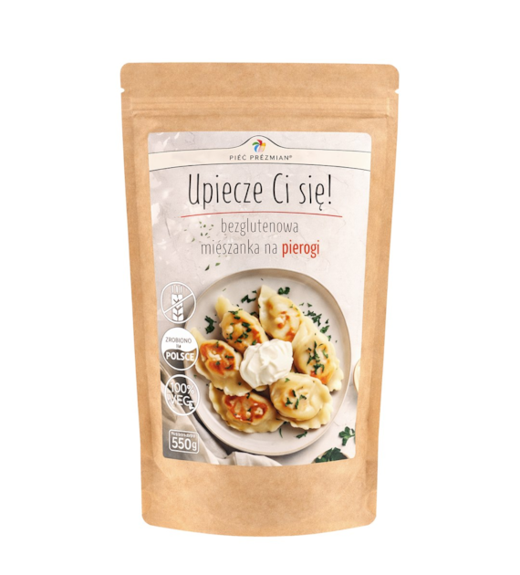 PIĘĆ PRZEMIAN Mieszanka na pierogi bezglutenowa 550g