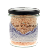 PIĘĆ PRZEMIAN Sól himalajska różowa w płatkach bezglutenowa 180g