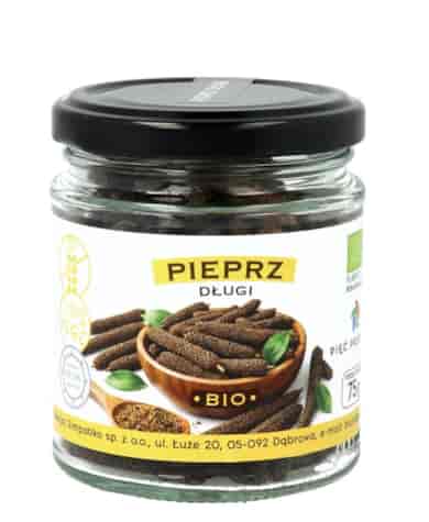 PIĘĆ PRZEMIAN Pieprz długi bezglutenowy BIO 75g