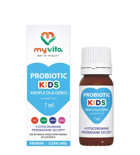 MyVita Probiotic kids krople dla dzieci 7ml