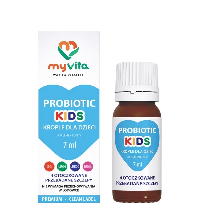 MyVita Probiotic kids krople dla dzieci 7ml