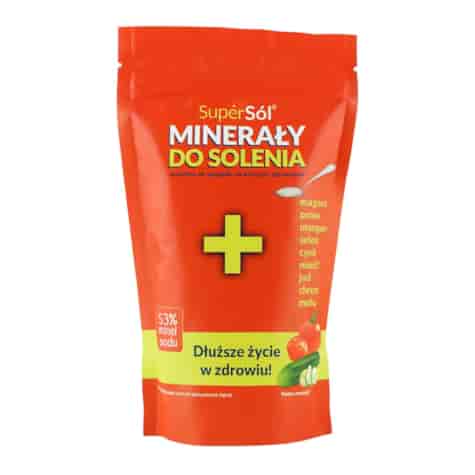 SUPERSÓL Minerały do solenia 500g 53% mniej sodu UNIPHAR