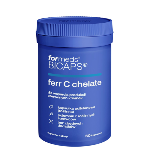 BICAPS ferr C chelate 60 kaps. FORMEDS