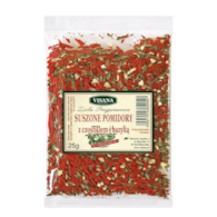 Suszone pomidory+czosnek+bazylia 25g VISANA