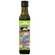 BIG NATURE Olej lniany tłoczony na zimno BIO 250ml