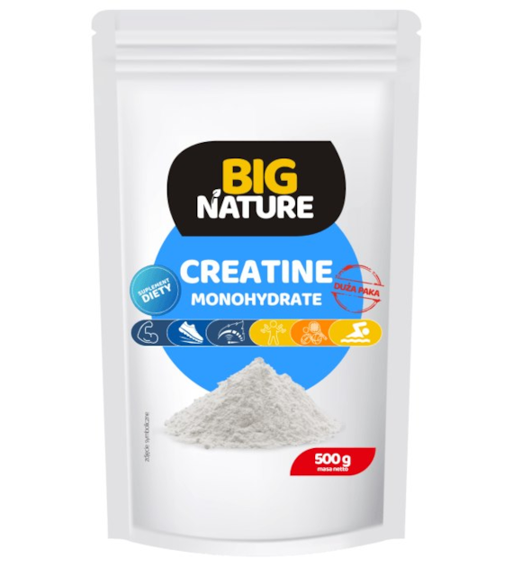 BIG NATURE Kreatyna monohydrat 500g