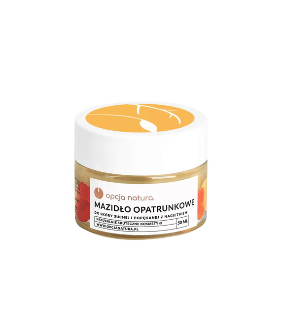 Mazidło Opatrunkowe 50ml OPCJA NATURA - do skóry suchej i popękanej z nagietkiem