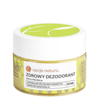 Zdrowy dezodorant len i paczula 50ml OPCJA NATURA