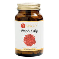YANGO Wapń z Alg Czerwonych 90 kaps.