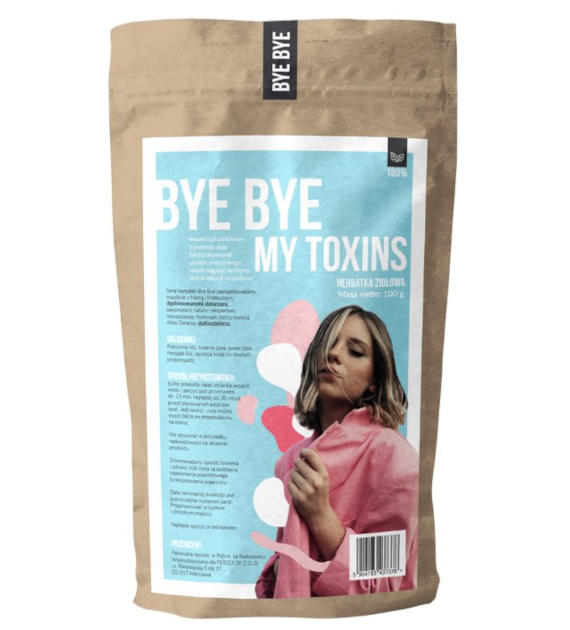 Herbatka BYE BYE my toxins 100g (detox, oczyszczanie)