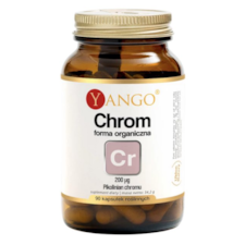 YANGO Chrom forma organiczna 200mcg, 90 kaps.