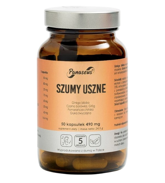 PANASEUS Szumy uszne - 50 kaps. YANGO