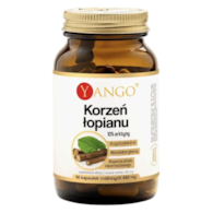YANGO Korzeń łopianu - ekstrakt 410mg, 90 kaps.
