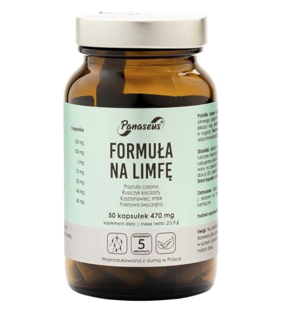 PANASEUS Formuła na Limfę - 50 kaps. YANGO
